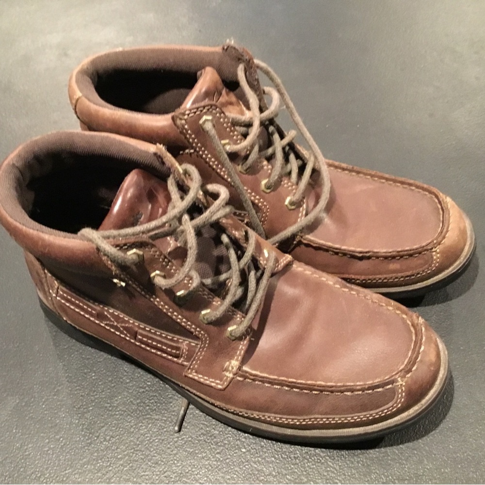 Brown Clark’s Leather Boots
